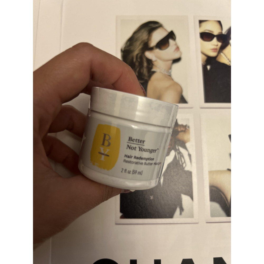 Better Not Younger Hair Redemption Restorative Butter Masque Mask 2 Oz Sealed